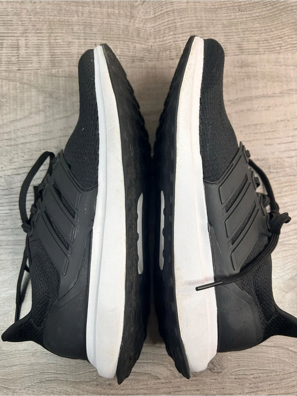 Adidas Runfalcon Black White Running Shoes Sneakers Men’s Size 8